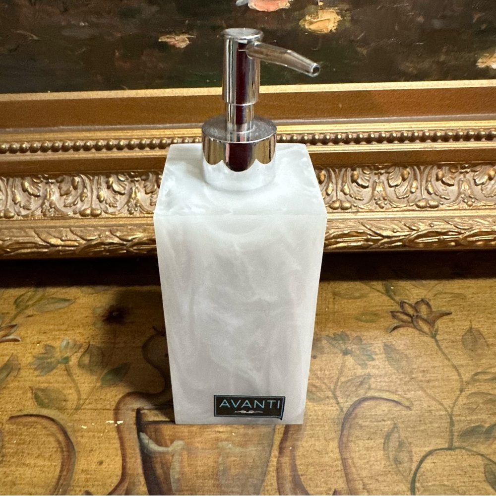 Avanti Marble Looking Soap/ Lotion Dispenser